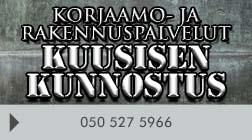 Kuusisen Kunnostus logo